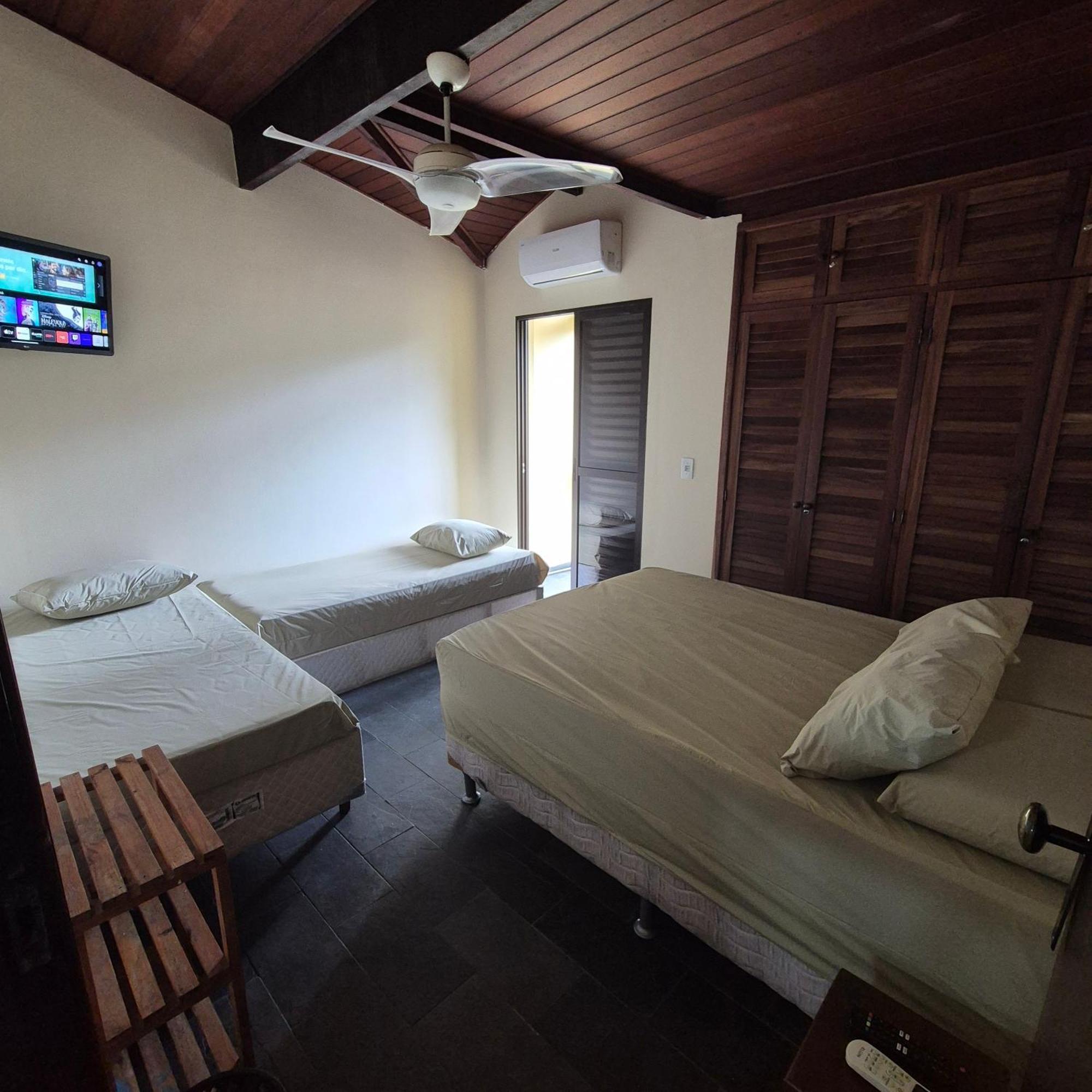 Casa 7 Em Ubatuba No Centro Condominio Com Piscina E Churrasqueira Buitenkant foto