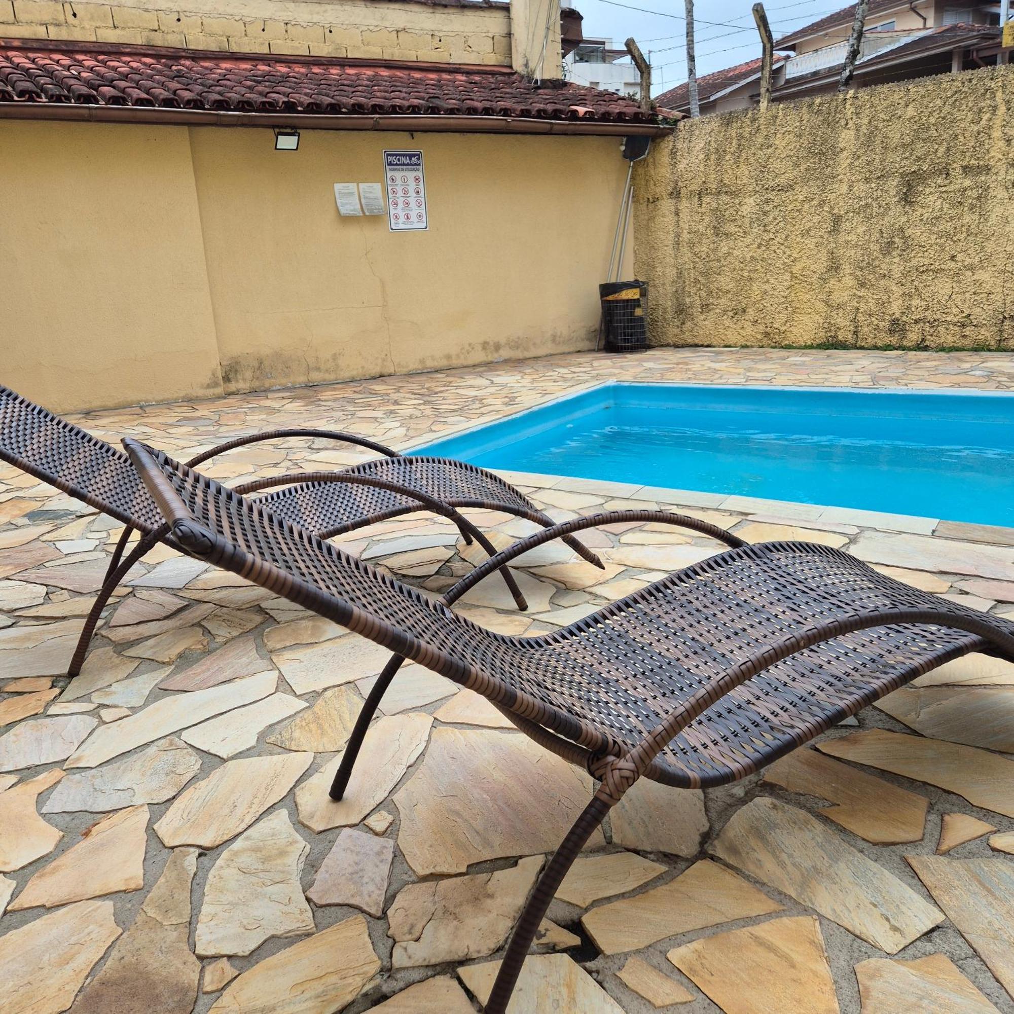 Casa 7 Em Ubatuba No Centro Condominio Com Piscina E Churrasqueira Buitenkant foto